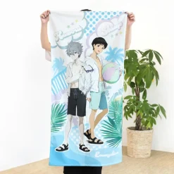 EVASTORE Original Summer Festival Bath Towel Shinji & Kaworu