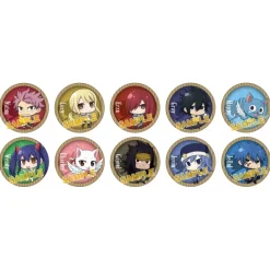 Fairy Tail Chibi Character Pin Badge Collection Box Set