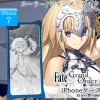 Fate/Grand Order x GILD design Ruler/Joan of Arc iPhone Case
