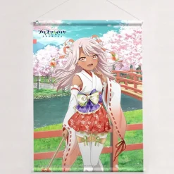 Fate/kaleid liner Prisma Illya: Licht - The Nameless Girl W Suede B2 Tapestry Chloe: Shrine Maiden Ver.