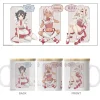 Fate/Kaleid Liner Prisma Illya: Licht - The Nameless Girl Waitress Costume Illya & Miyu & Chloe Full Color Mug w/ Lid