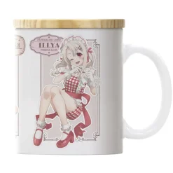 Fate/Kaleid Liner Prisma Illya: Licht - The Nameless Girl Waitress Costume Illya & Miyu & Chloe Full Color Mug w/ Lid