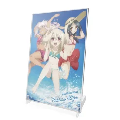 Fate/Kaleid Liner Prisma Illya 2wei Herz! Swimwear Illya & Miyu & Chloe Acrylic Art Stand