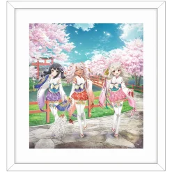 Fate/kaleid liner Prisma Illya: Licht - The Nameless Girl Reproduction Art Print Illya & Miyu & Chloe: Shrine Maiden Ver.