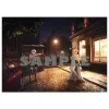 Fate/stay night -Edinburgh at Night- F6-Size Canvas Art (Illustration by Takashi Takeuchi)