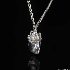 Final Fantasy IX Silver Necklace Garnet