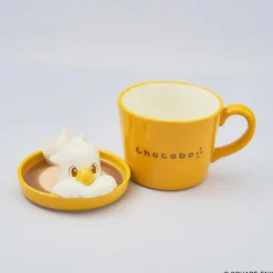 Final Fantasy Latte Art Figure Mug Chocobo