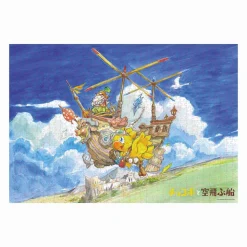 Final Fantasy Picture Book Chocobo and the Flying Shop 1000-Piece Jigsaw Puzzle