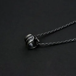 Final Fantasy XVI House Rosfield Silver Ear Cuff Pendant