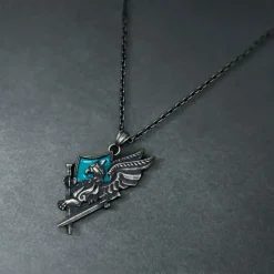 Final Fantasy XVI Wings of Promise Silver Pendant