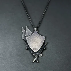 Final Fantasy XVI Wings of Promise Silver Pendant