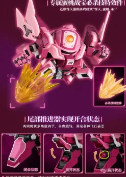 Fruity Robo Peach Surfer Plastic Model Kit