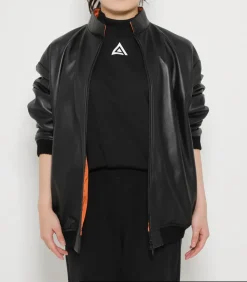 Ghost in the Shell Motoko Black Lamb Leather Blouson