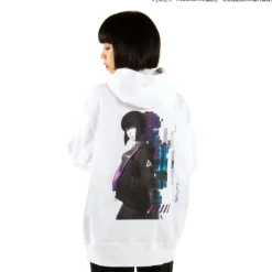 Ghost in the Shell: SAC_2045 White Hoodie