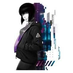 Ghost in the Shell: SAC_2045 White Hoodie