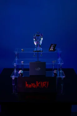 Ghost in the Shell: SAC_2045 x haraKIRI Collaboration Accessory Public Security Section 9 Clip-On Earrings