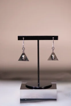 Ghost in the Shell: SAC_2045 x haraKIRI Collaboration Accessory Public Security Section 9 Pierced Earrings