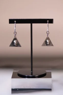 Ghost in the Shell: SAC_2045 x haraKIRI Collaboration Accessory Public Security Section 9 Pierced Earrings