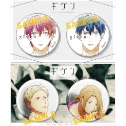 Given Art-Pic Pin Badge Set