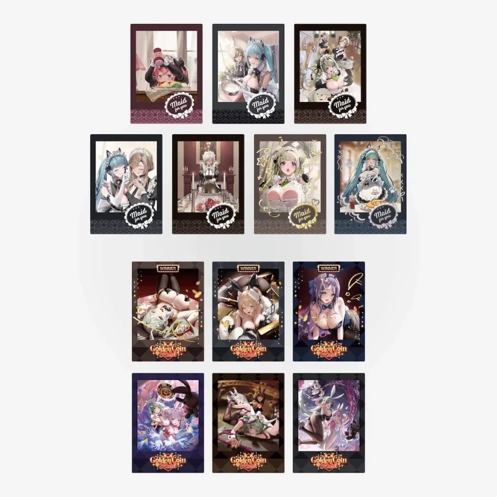 Goddess of Victory: Nikke Trading Instant Photo Maid & Bunny Girl Box Set