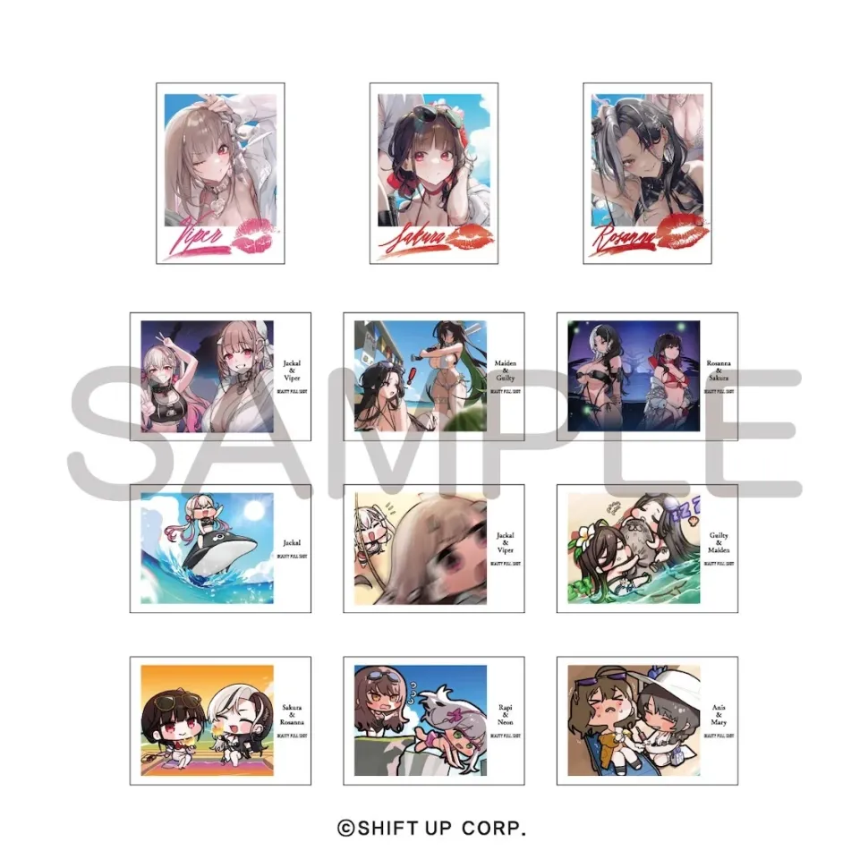Goddess of Victory: Nikke Trading Photo Card Beauty Full Shot Box Set