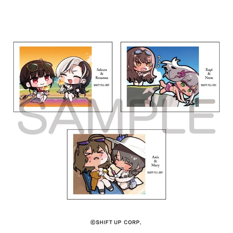 Goddess of Victory: Nikke Trading Photo Card Beauty Full Shot Box Set