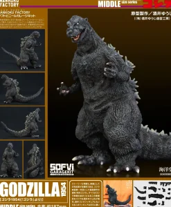 Godzilla (1954) Middle Size Series Soft Vinyl Garage Kit Reprint Edition