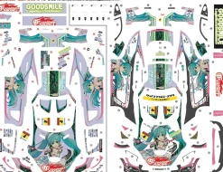 Good Smile Hatsune Miku AMG: 2019 SUPER GT Ver. 1/24 Scale Decals