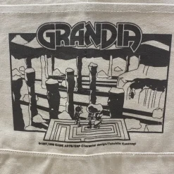 Grandia End of the World Leather Handle Tote Bag