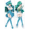 Gushing Over Magical Girls 2-Way Tricot Dakimakura Pillow Cover Magia Azure