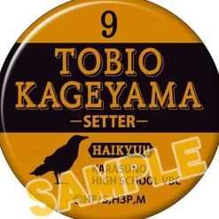 Haikyu!! Tin Badge Set