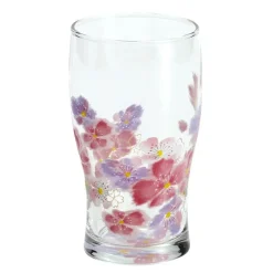 Hana Hitohira Glass Tumbler