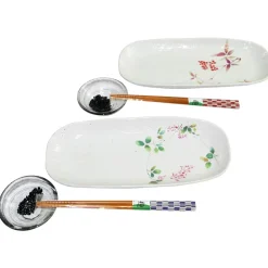 Haoto Earthenware Plate Set