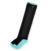 Hatsune Miku Black Knee-High Socks
