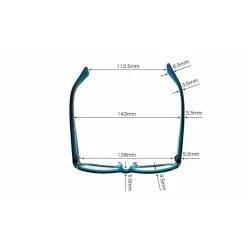 Hatsune Miku Computer Glasses MIKU-008 Model