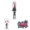 Hatsune Miku Don Quijote Fair 2025 Sticker Set of 3 Megurine Luka: Akiba Culture Fashion Ver.