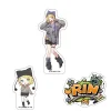 Hatsune Miku Don Quijote Fair 2025 Sticker Set of 3 Kagamine Rin: Akiba Culture Fashion Ver.