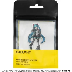 Hatsune Miku Embroidered Sticker Miku Art by APO+
