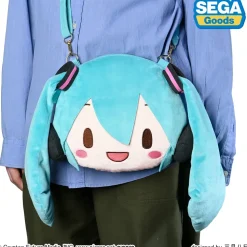 Hatsune Miku Fuwapuchi Face Shoulder Bag M
