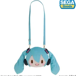 Hatsune Miku Fuwapuchi Face Shoulder Bag M