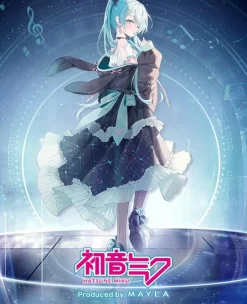 Hatsune Miku Iconique Skirt Black