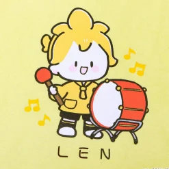 Hatsune Miku Piapro Kids! Kagamine Len Kids' Yellow T-Shirt