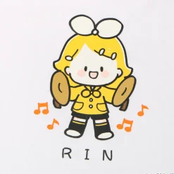 Hatsune Miku Piapro Kids! Kagamine Rin White T-Shirt