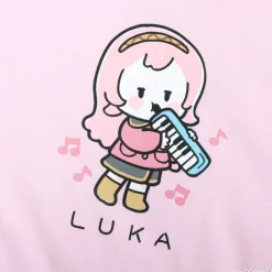 Hatsune Miku Piapro Kids! Megurine Luka Pink T-Shirt