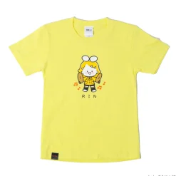 Hatsune Miku Piapro Kids! Kagamine Rin Kids' Yellow T-Shirt