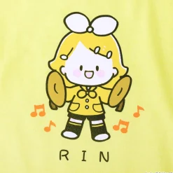 Hatsune Miku Piapro Kids! Kagamine Rin Kids' Yellow T-Shirt