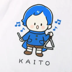 Hatsune Miku Piapro Kids! Kaito White T-Shirt
