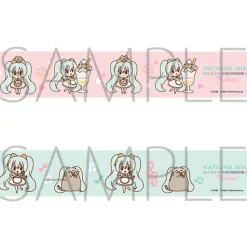 Hatsune Miku Pusheen Collaboration Masking Tape