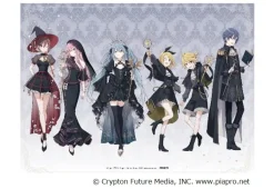 Hatsune Miku Series Fabric Poster Wizard