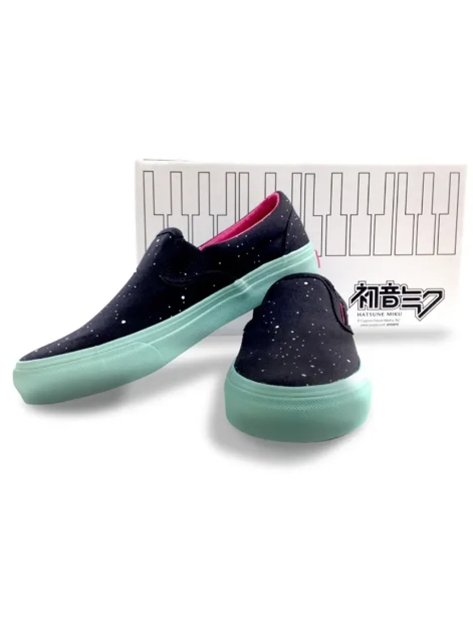 Hatsune Miku Slip-on Sneakers